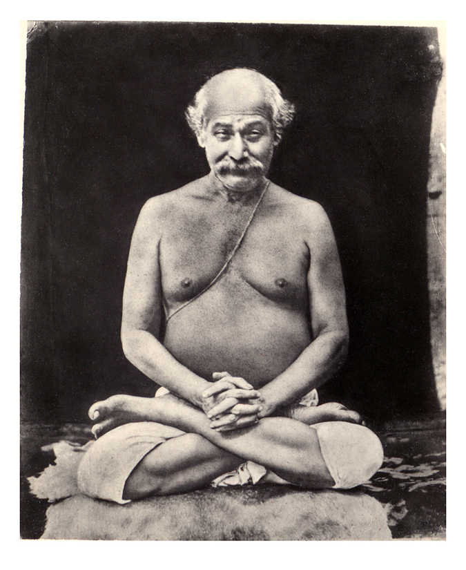 Photograph of Lahiri Mahasaya, by Gangadhar De